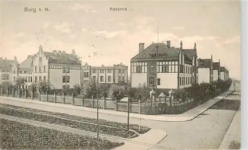 AK / Ansichtskarte  Burg_Magdeburg Kaserne