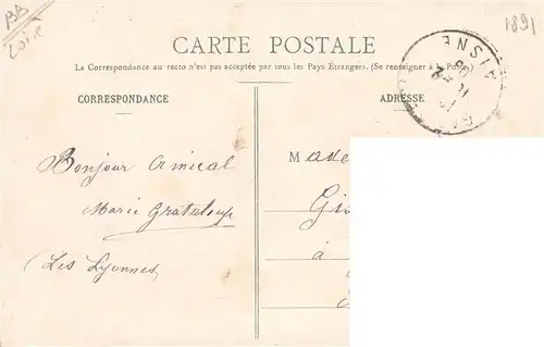 AK / Ansichtskarte  Bellegarde-en-Forez_42_Loire Vue generale