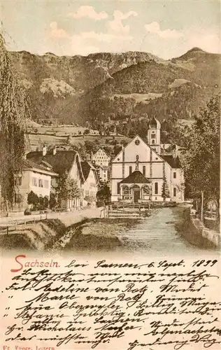 AK / Ansichtskarte  Sachseln_OW Eglise