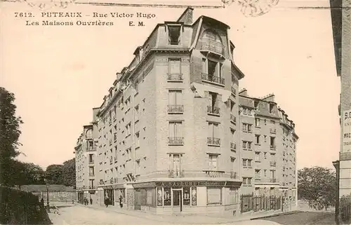 AK / Ansichtskarte  Puteaux_92_Hauts-de-Seine Rue Victor Hugo Les Maisons Ouvrieres