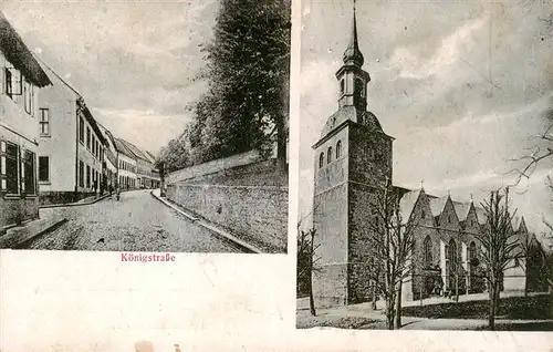 AK / Ansichtskarte  Bockenem Koenigstrasse Kirche