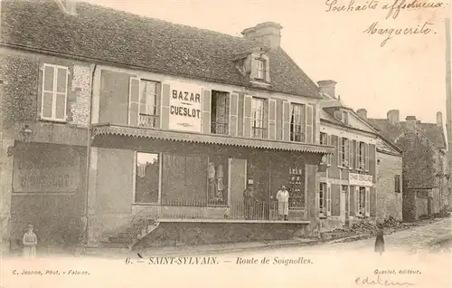 AK / Ansichtskarte  Saint-Sylvain_14_Calvados Route de Soignolles