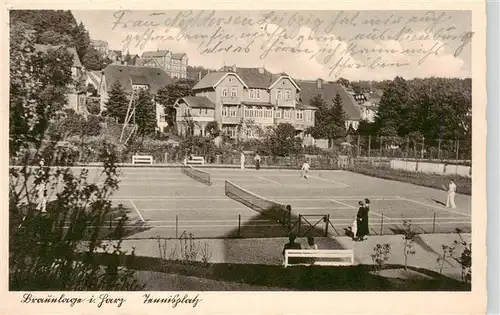 AK / Ansichtskarte  Braunlage Tennisplatz