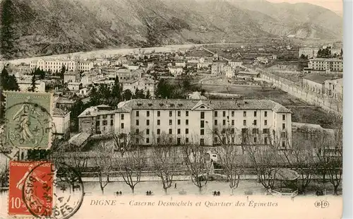 AK / Ansichtskarte  Digne_-les-Bains_04_Alpes-de-Haute-Provence Caserne Desmichels et Quartier des Epinettes