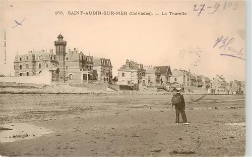 AK / Ansichtskarte  Saint-Aubin-sur-Mer_Calvados La Tourelle