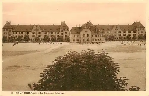 AK / Ansichtskarte  Neuf-Brisach_Neu-Breisach_68_Haut-Rhin La Caserne Abatucci