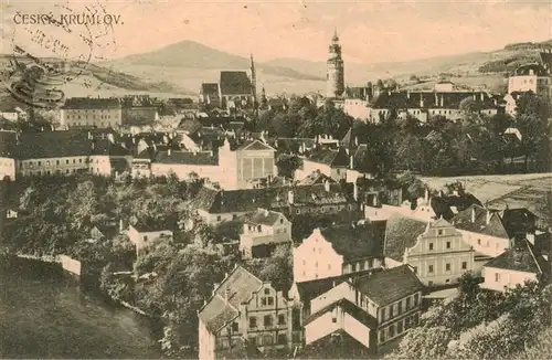 AK / Ansichtskarte  Cesky_Krumlov_Krumau_Moldau_CZ Stadtpanorama