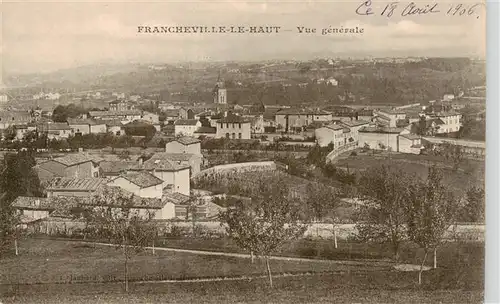 AK / Ansichtskarte  Francheville-le-Haut_Lyon_69_Rhone Vue générale