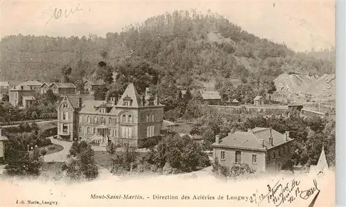 AK / Ansichtskarte  Mont-Saint-Martin_54_Meurthe-et-Moselle Direction des Aciéries de Longwy