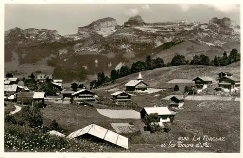 AK / Ansichtskarte  La_Forclaz_Aigle_VD Panorama et les Tours d Ai