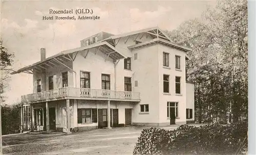 AK / Ansichtskarte  Rosendael_Rozendaal_Gelderland_NL Hotel Rosendael Achterzijde