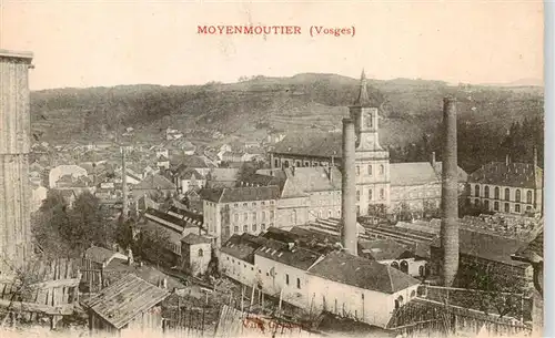 AK / Ansichtskarte  Moyenmoutier_88_Vosges Blick ueber die Stadt