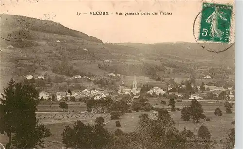 AK / Ansichtskarte  Vecoux_88_Vosges Vue générale prise des Fèches