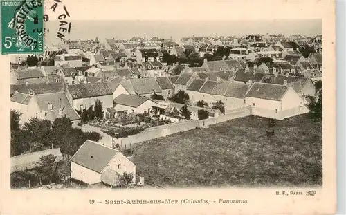 AK / Ansichtskarte  Saint-Aubin-sur-Mer_Calvados Panorama