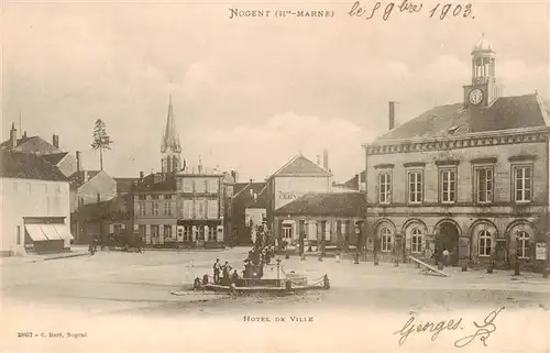 AK / Ansichtskarte  Nogent_94-sur-Marne Hôtel de Ville