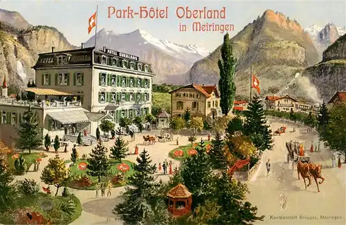 AK / Ansichtskarte  Meiringen_BE Park Hotel Oberland