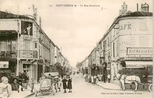 AK / Ansichtskarte  Saint-Dizier_52_Haute-Marne La Rue Gamberta