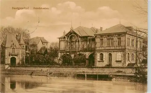 AK / Ansichtskarte  Saargemuend_Sarreguemines_57_Moselle Fabrik Kasino