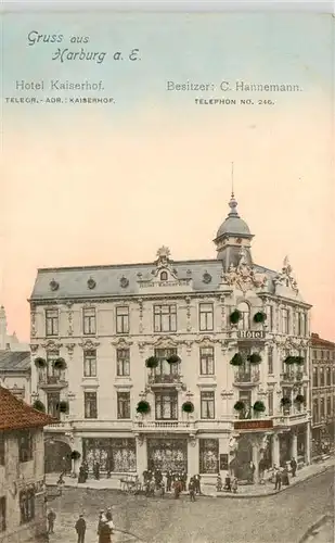 AK / Ansichtskarte  Harburg_Elbe_Hamburg Hotel Kaiserhof