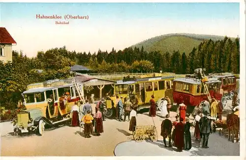 AK / Ansichtskarte 73939892 Hahnenklee-Bockswiese_Harz Bahnhof