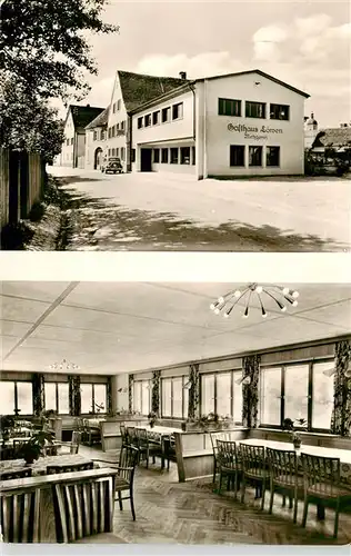 AK / Ansichtskarte  Neuershausen_March Gasthaus Metzgerei zum Loewen