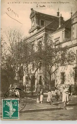 AK / Ansichtskarte  Aumale_Sour El-Ghozlane_Algerie Hôtel de Ville et Bureau des Postes et Télégraphes