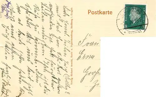 AK / Ansichtskarte  Stollberg_Erzgebirge Rossmarkt Kirche