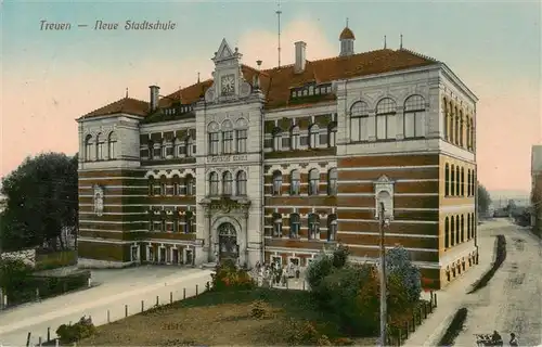 AK / Ansichtskarte  Treuen_Vogtland_Sachsen Neue Stadtschule