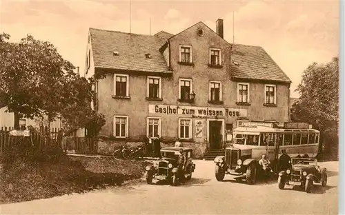 AK / Ansichtskarte  Oberfrohna_Limbach-Oberfrohna_Sachsen Gasthof zum weissen Ross