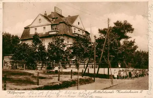 AK / Ansichtskarte 73939962 Koelpinsee_Loddin_Usedom Mittelstands-Kinderheim III