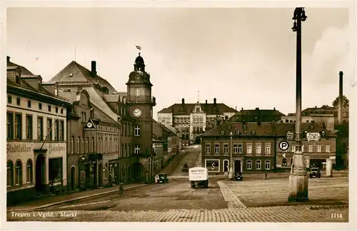 AK / Ansichtskarte  Treuen_Vogtland_Sachsen Markt