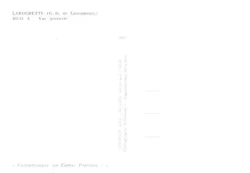 AK / Ansichtskarte  Larochette_Luxembourg Vue générale aérienne