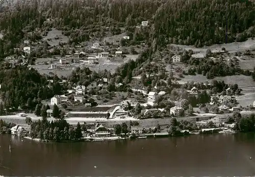 AK / Ansichtskarte  Annenheim_Ossiacher_See_Kaernten_AT Fliegeraufnahme