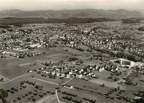 AK / Ansichtskarte  Uster_ZH Fliegeraufnahme