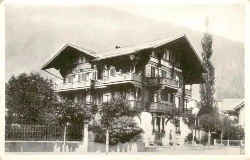 AK / Ansichtskarte  Zweisimmen_BE Parkhotel Mon Bijou