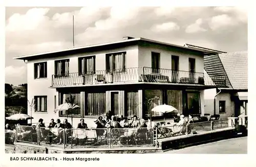 AK / Ansichtskarte 73940041 Bad_Schwalbach Haus Margarete Cafe Pension