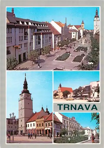 AK / Ansichtskarte  Trnava_Slovakia Stadtansichten Zentrum Fussgaengerzone