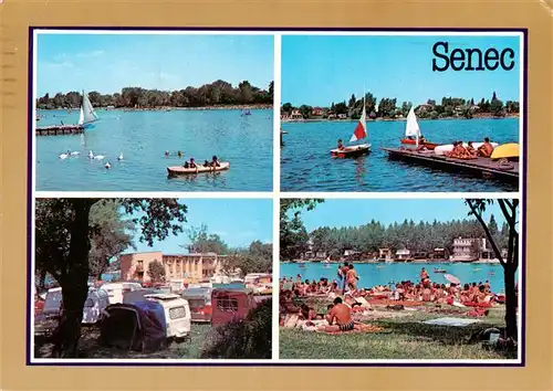 AK / Ansichtskarte  Senec_Bratislava_SK Sinecne jazera Badestrand Campingplatz