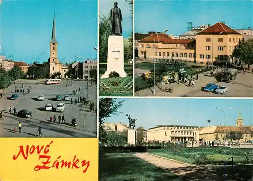 AK / Ansichtskarte 73940138 Nove_Zamky_SK Motive Stadtzentrum Denkmal