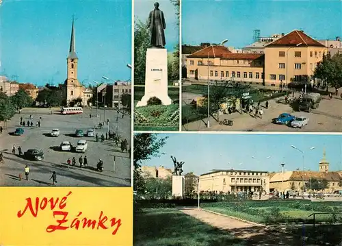 AK / Ansichtskarte  Nove_Zamky_SK Motive Stadtzentrum Denkmal