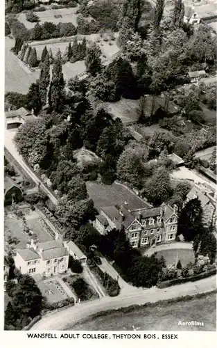 AK / Ansichtskarte  Theydon_Bois_UK Wansfell Adult College Air view