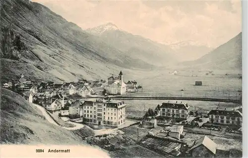 AK / Ansichtskarte  Andermatt_UR Panorama