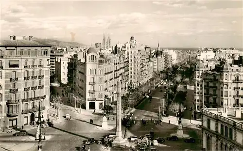 AK / Ansichtskarte 73940175 Barcelona_Cataluna_ES Plaza de la Victoria Avda del Generalisimo