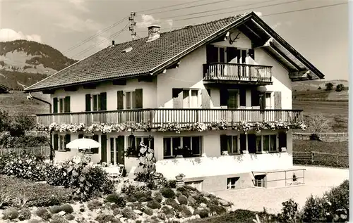 AK / Ansichtskarte  Fischen_Allgaeu Fremdenheim Haus Jehle