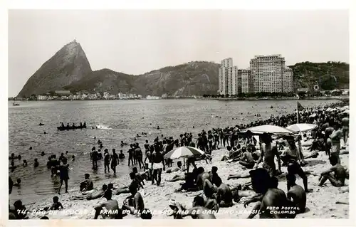 AK / Ansichtskarte 73940194 Rio_de_Janeiro_Brazil Praia do Flamenco