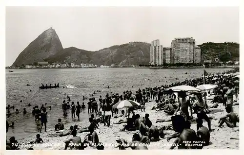 AK / Ansichtskarte  Rio_de_Janeiro_Brazil Praia do Flamenco