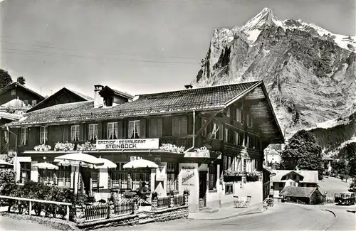 AK / Ansichtskarte  Grindelwald_BE Restaurant Steinbock 