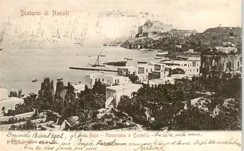 AK / Ansichtskarte  Baja_Baiae_Napoli_Neapel_Naples_IT Panorama e Castello