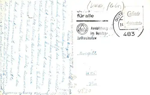 AK / Ansichtskarte  Guetersloh Blessenstaette