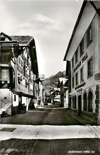 AK / Ansichtskarte  Andermatt_UR Dorfstrasse